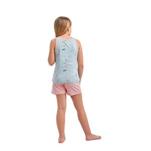 Pijama de tirantes y cuello redondo Munich DH1200 niña Talla: 10 AÑOS Color: Multicolor 