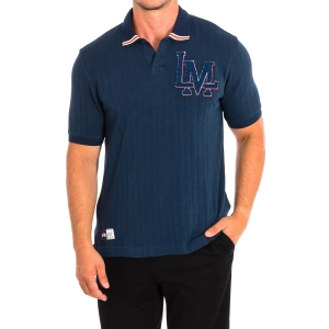 Polo Manga Corta La Martina TMP019-JS325 hombre Talla: L Color: Azul