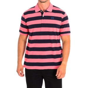 Polo Manga Corta La Martina TMP327-JS314 hombre Talla: L Color: Rosa