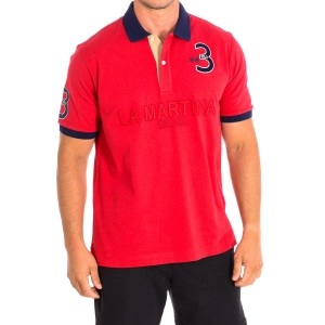 Polo Manga Corta La Martina TMP600-JS316 hombre Talla: L Color: Rojo