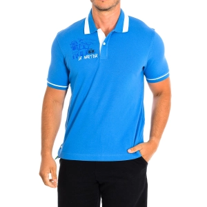 Polo Manga Corta La Martina TMP611-PK001 hombre Talla: L Color: Azul