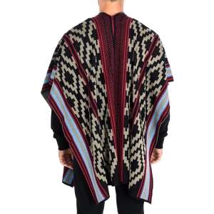 Poncho de Punto de entretiempo sin mangas La Martina RMS006-XC037 hombre Talla: L Color: Multicolor