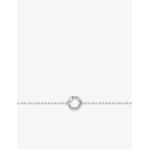 Pulsera  circonita  Plata 925 rh Lua Blanca 456022.9.0