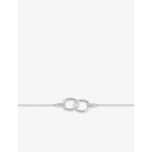 Pulsera  circonita  Plata 925 rh Lua Blanca 456049.9.0