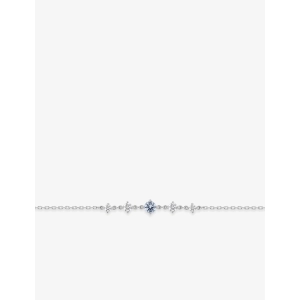 Pulsera  circonita azul ciel_blc Plata 925 rh Lua Blanca 456047.4.0