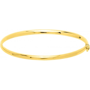 Pulsera  9 mm 18Kt Oro Amarillo 497.8VT Lua blanca