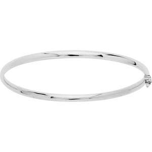 Pulsera  9 mm 18Kt Oro Blanco 497.8VTO Lua blanca