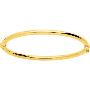 Pulsera 9Kt Oro Amarillo 763466 Lua blanca