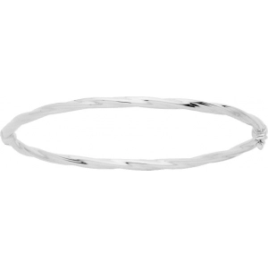 Pulsera 9Kt Oro Blanco 764453 Lua blanca