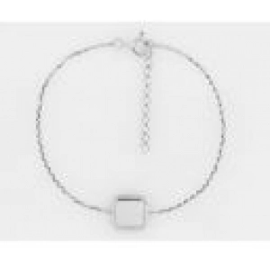 Pulsera circonita  Plata 925 rh Lua Blanca 456913.9.0