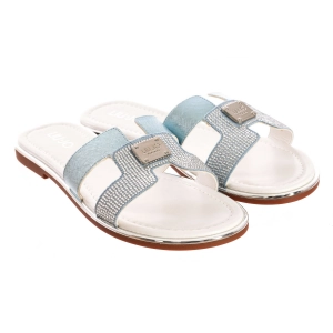 Sandalia estilo Slipper SALLY 511 Liu Jo 4A3711TX309 mujer Talla: 35 Color: Azul 