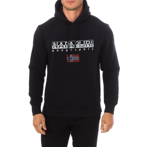 Sudadera B-Ayas manga larga y cuello redondo Napapijri NP0A4GJA hombre Talla: M Color: Negro 