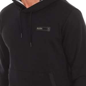 Sudadera con capucha Plein Sport FIPSC608 hombre Talla: M Color: Negro