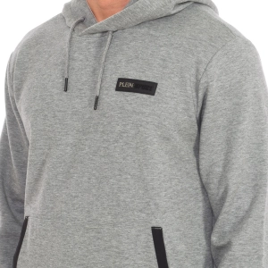 Sudadera con capucha Plein Sport FIPSC608 hombre Talla: XL Color: Gris