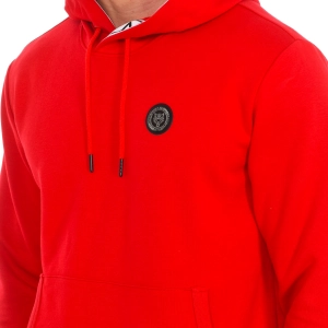 Sudadera con capucha Plein Sport FIPSC610 hombre Talla: XL Color: Rojo