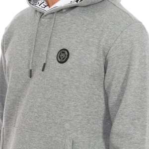 Sudadera con capucha Plein Sport FIPSC610 hombre Talla: XXL Color: Gris