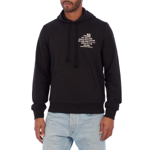 Sudadera con Capucha y Estampado Diesel A06500-00HAYT hombre Talla: S Color: Negro