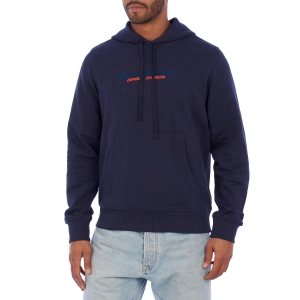 Sudadera con Capucha y Estampado Logo Diesel A12751-1RIAJH hombre Talla: S Color: Azul