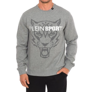 Sudadera de manga larga y cuello redondo Plein Sport FIPSG600 hombre Talla: XXL Color: Gris