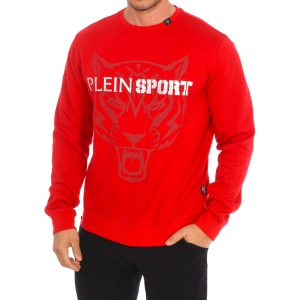 Sudadera de manga larga y cuello redondo Plein Sport FIPSG600 hombre Talla: XXL Color: Rojo