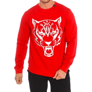 Sudadera de manga larga y cuello redondo Plein Sport FIPSG604 hombre Talla: L Color: Rojo