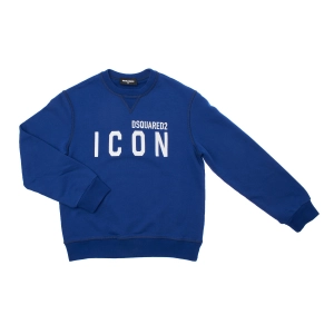 Sudadera Relax Icon Cuello Redondo Dsquared2 DQ049UD0-02YDQ Niño Talla: 6 AÑOS Color: Azul