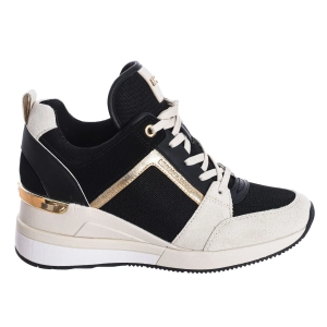 Zapatilla Sneaker Georgie tricolor Michael Kors R9GEFS1S mujer Talla: 41.5 Color: Negro