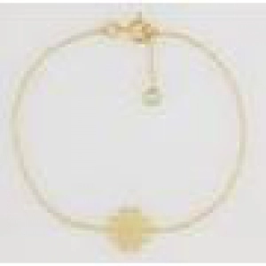 Pulsera 18Kt Oro Amarillo Lua Blanca 5.0503.89.0