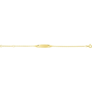 Pulsera bebé 18Kt Oro Amarillo F50BOS.14 Talla 14