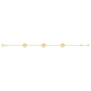 Pulsera oro amarillo 18kt Lua Blanca 5.0663.89.0