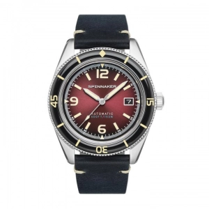 Reloj SPINNAKER FLEUSS OXBLOOD RED SP-5055-07