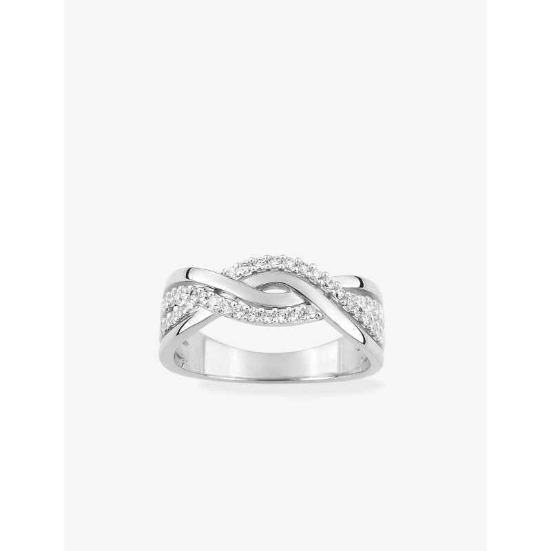 Anillo con circonita cúbica Plata 925 Lua Blanca 450163.9.15 -  Talla 15