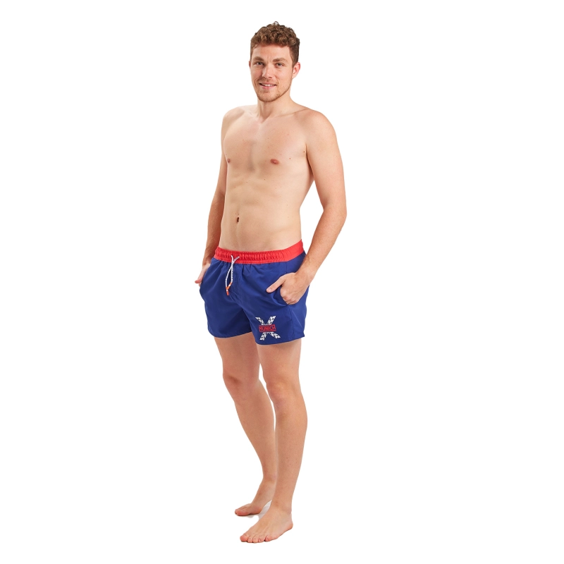 Bañador Corto con forro interior de rejilla Munich DM0272 hombre Talla: XXL Color: Azul 