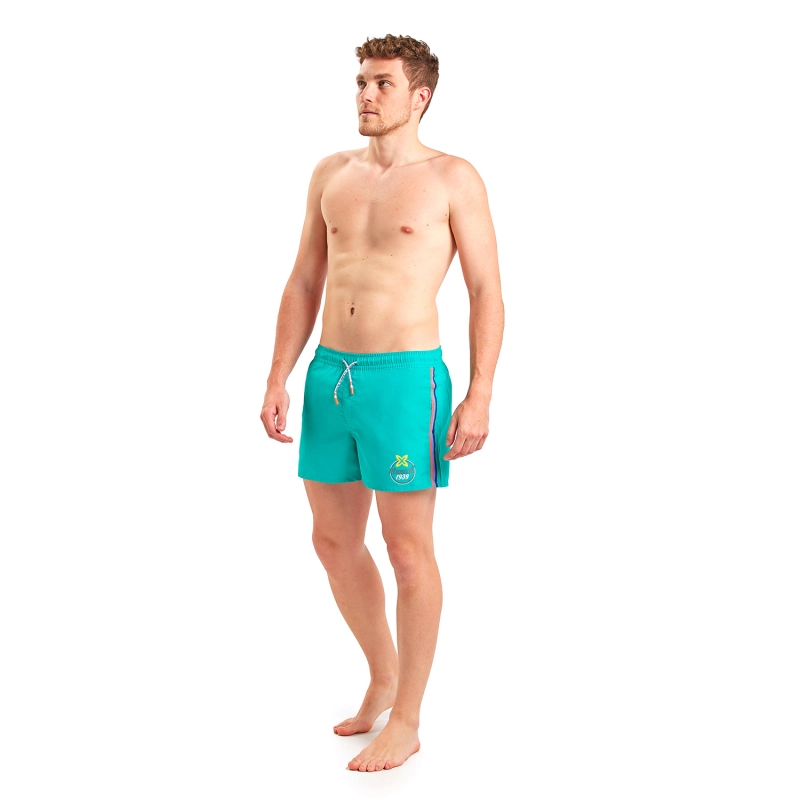 Bañador Corto con forro interior de rejilla Munich DM0572 hombre Talla: M Color: Turquesa 