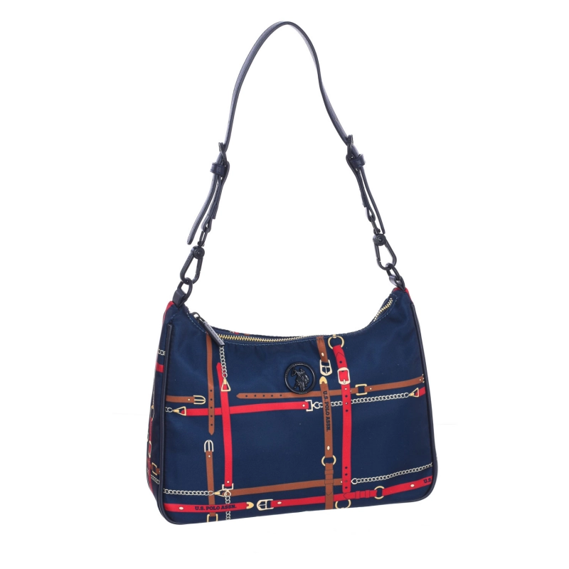 Bolso baguette U.S. POLO ASSN. BEUHU5907WIP mujer Color: Azul