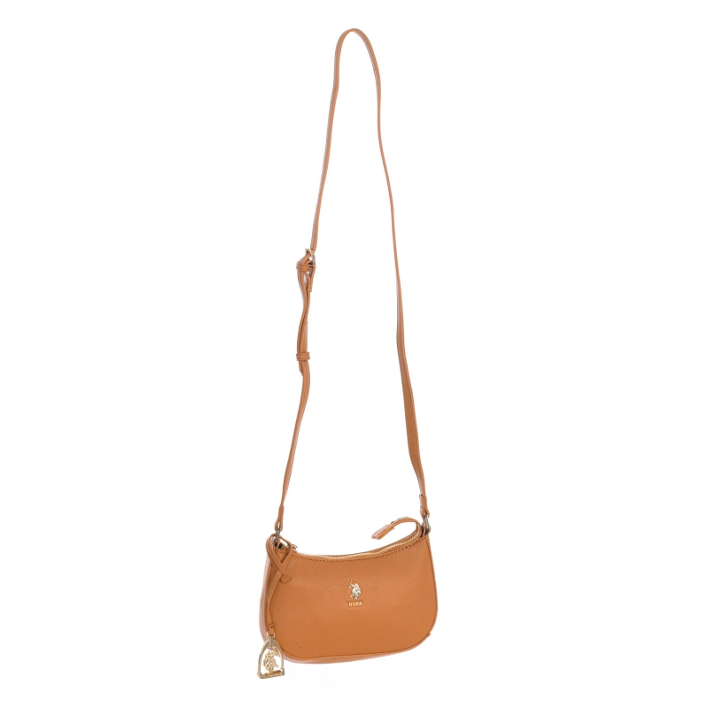 Bolso bandolera U.S. POLO ASSN. BEUJE6005WVP mujer Color: Camel