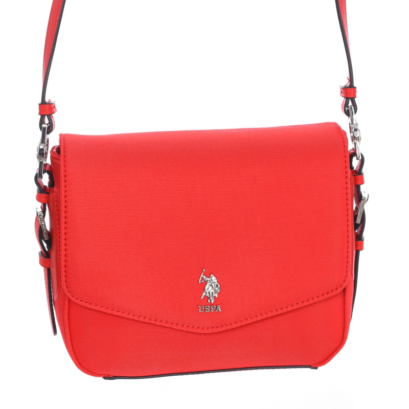 Bolso bandolera U.S. POLO ASSN. BEUTU5722WIP mujer Color: Rojo