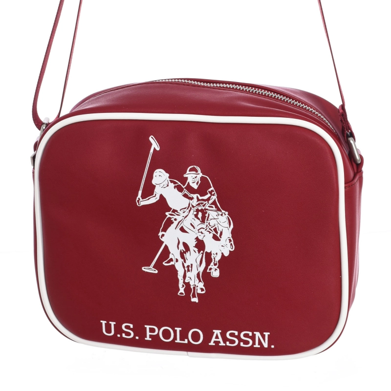 Bolso crossbody U.S. POLO ASSN. BEUM66022MVP mujer Color: Granate