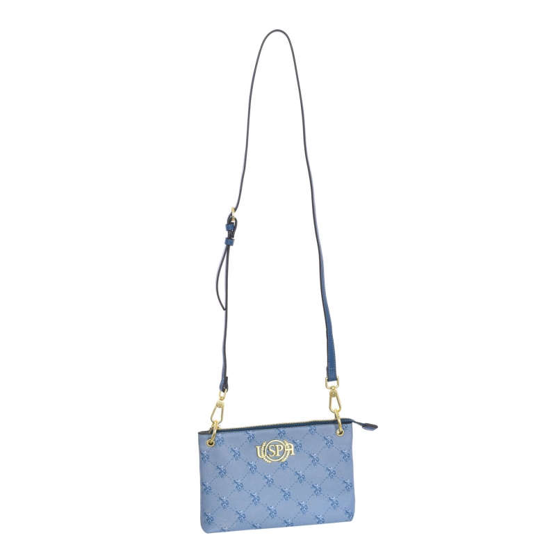 Bolso crossbody U.S. POLO ASSN. BIUHD6040WVG mujer Color: Azul