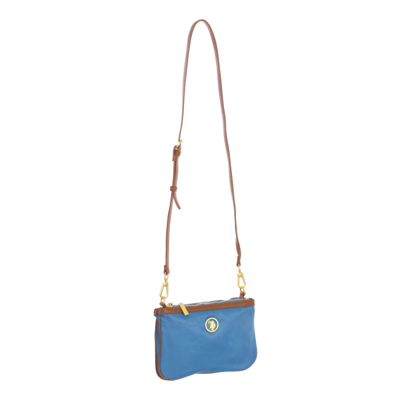 Bolso crossbody U.S. POLO ASSN. BIUHU6053WIP mujer Color: Azul