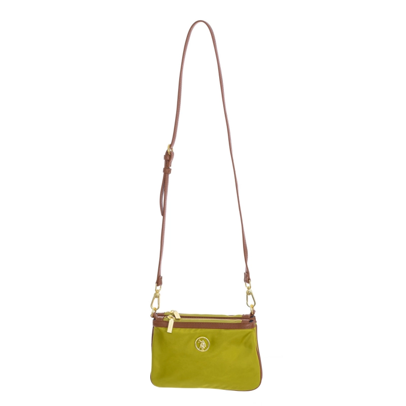 Bolso crossbody U.S. POLO ASSN. BIUHU6053WIP mujer Color: Verde