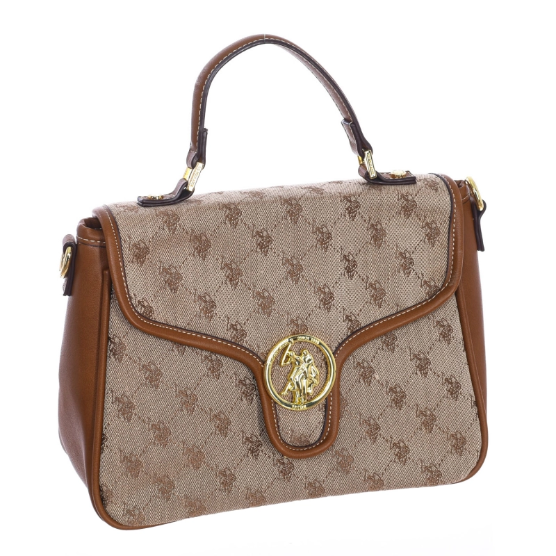 Bolso de mano U.S. POLO ASSN. BEUKG5227WJP mujer Color: Marron