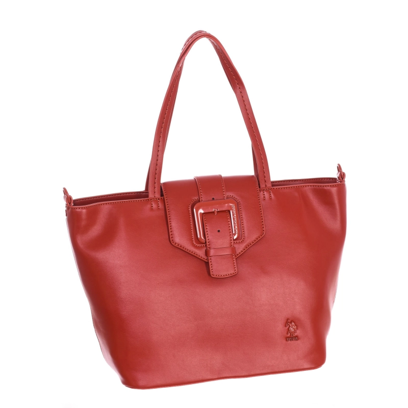 Bolso shopper U.S. POLO ASSN. BIUR25609WVP mujer Color: Rojo