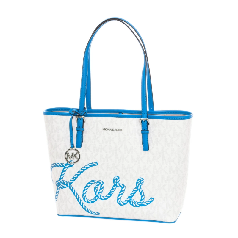 Bolso tote Michael Kors 38S3SJ6T2I mujer Color: Blanco