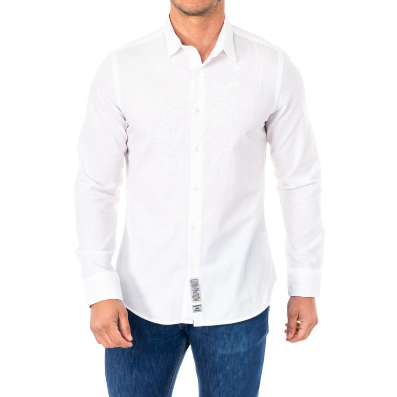 Camisa M/Larga La Martina Talla: S Color: Blanco