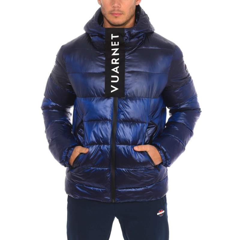 Chaqueta acolchada con capucha Vuarnet AMF20233 hombre Talla: 3XL Color: Azul