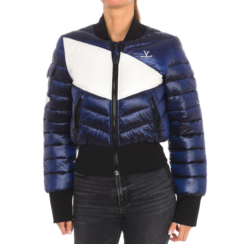 Chaqueta acolchada Vuarnet AWF22475 mujer Talla: L Color: Azul