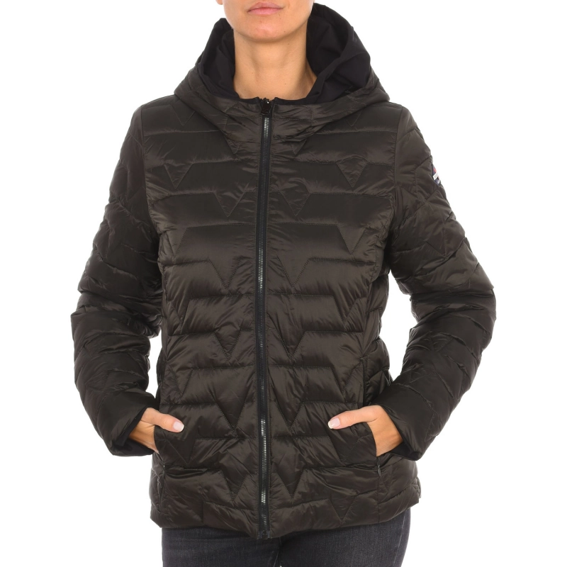 Chaqueta impermeable reversible Vuarnet AWF21279 mujer Talla: L Color: Negro