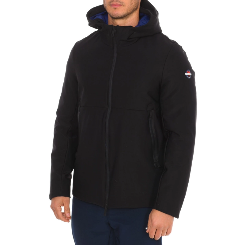 Chaqueta impermeable SMF21296 hombre Talla: M Color: Negro