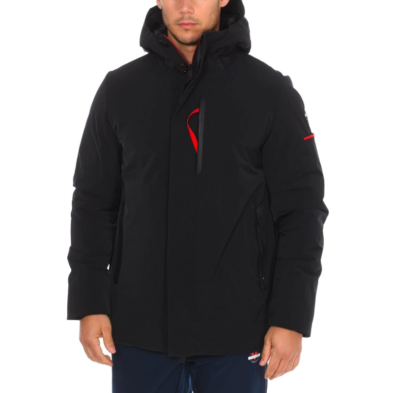 Chaqueta impermeable SMF21410 hombre Talla: L Color: Negro